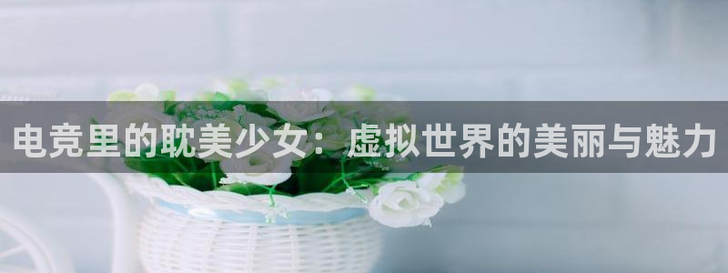 JJB电竞官：电竞里的耽美少女：虚拟世界的美丽与魅力