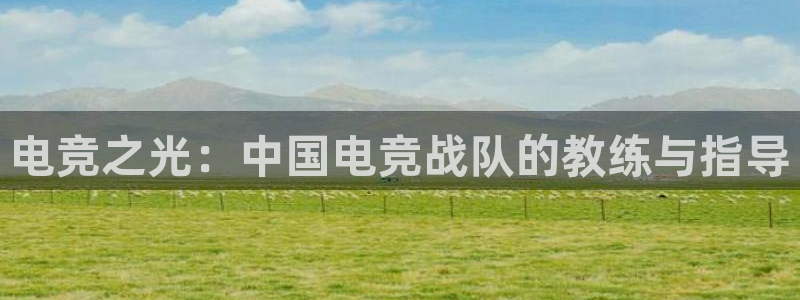 JJB电竞官方网站：电竞之光：中国电竞战队的教练与指导