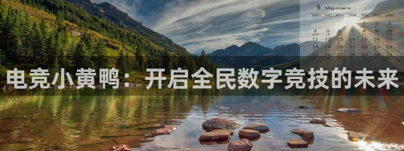 JJB电竞官方网站：电竞小黄鸭：开启全民数字竞技的未来